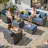 Outdoor Furniture With Sofa 6-piece Set-102079201
