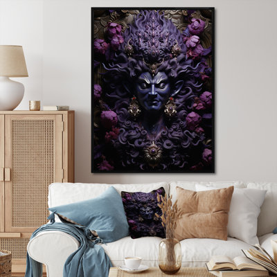 «Hinduism Ravanas Radiant Evil I», reproduction d'art sur toile