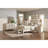 Rustic White Bench With 100% Upholstery And Storage Shelf Function Comfortable Seat For Bedroom