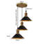 Rockingham 3 - Light Black Cluster Pendant