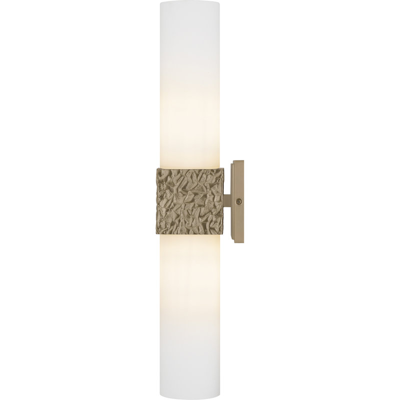 Applique murale en bronze 2 lumières Arline, Doré