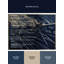Machine Washable Rocco Seer Warrior Global Inspired Block Print Rug in Blue – Navy Binding-2061408618