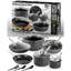 Batterie de cuisine antiadhésive avec ustensiles 2 pièces 15 x Gotham Steel Pro