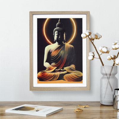Thrilling Buddha - Framed Print