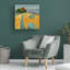 Art mural sur toile tendue - «California Hike» de Toby Gordon pour décoration de salon, de chambre à coucher ou de bureau - 18 x 18