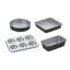Cuisinart Chef's Classic Aluminum Metal 4 Piece Bakeware Set