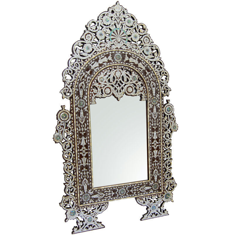 Andalusian Coquillage Flat Wall Mirror