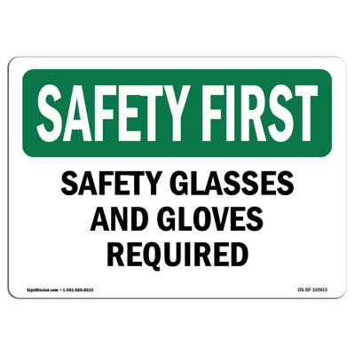 Safety First Sign