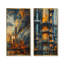 Ensemble de 2 pièces d'art mural Kulsum-110318030-110318033