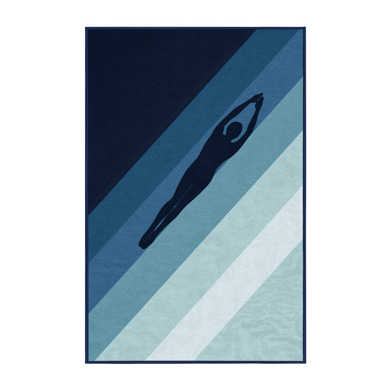 Tapis gris lavable à la machine Cain, 7 x 10