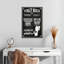 His And Hers Rules of Bathroom-988371875