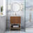 Terra 24'' Single Bathroom Vanity with Top-51573282-51573280