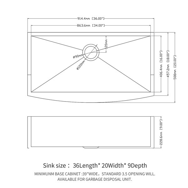 Dimensions du produit