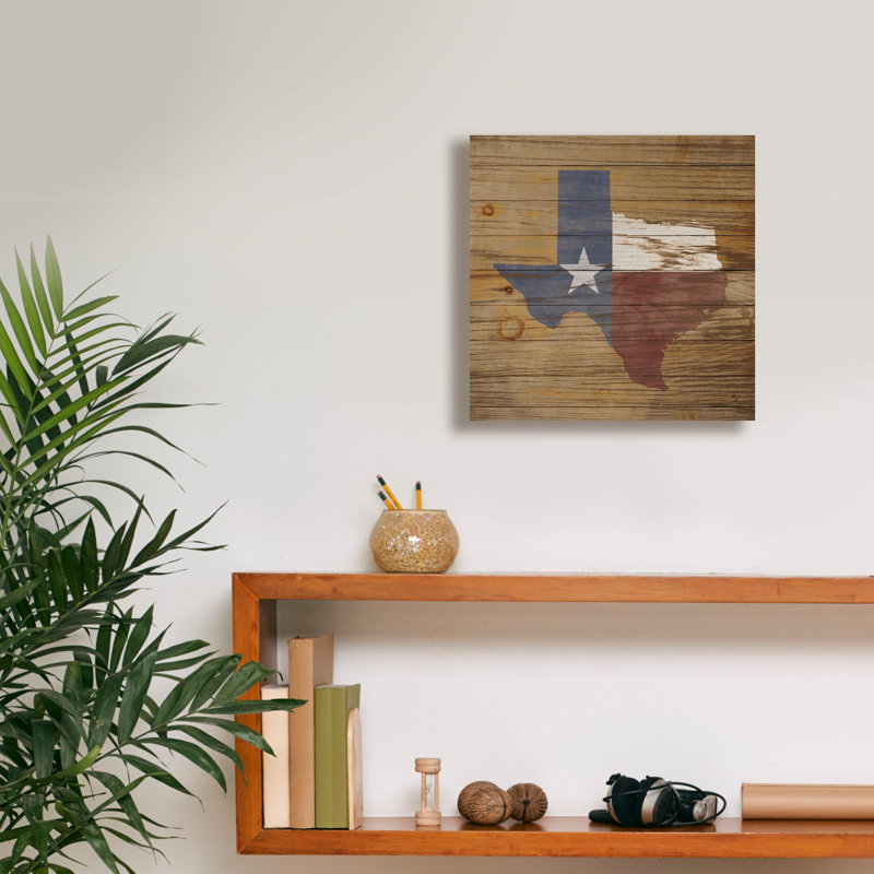 «Lone Star» par Sarah Adams, H 12 po x l 12 po x P 0,75 po