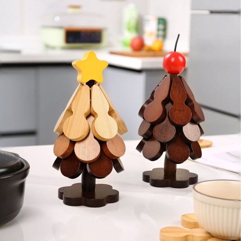 Décoration d'arbre de Noël en forme de gourde, B