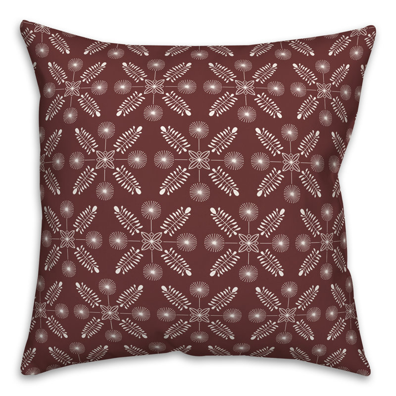 Coussin extérieur Meadow, Marron, H 18 po x l 18 po