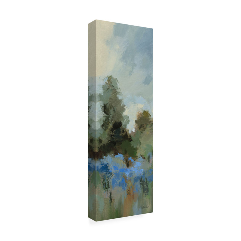 Toile bolognaise, bolognaise, forêt, H 32 po x l 10 po