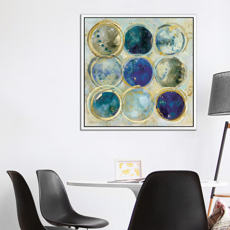 Alignment I 1 Piece Wall Art on Canvas, 93.98 cm H x 93.98 cm W, White Framed Canvas