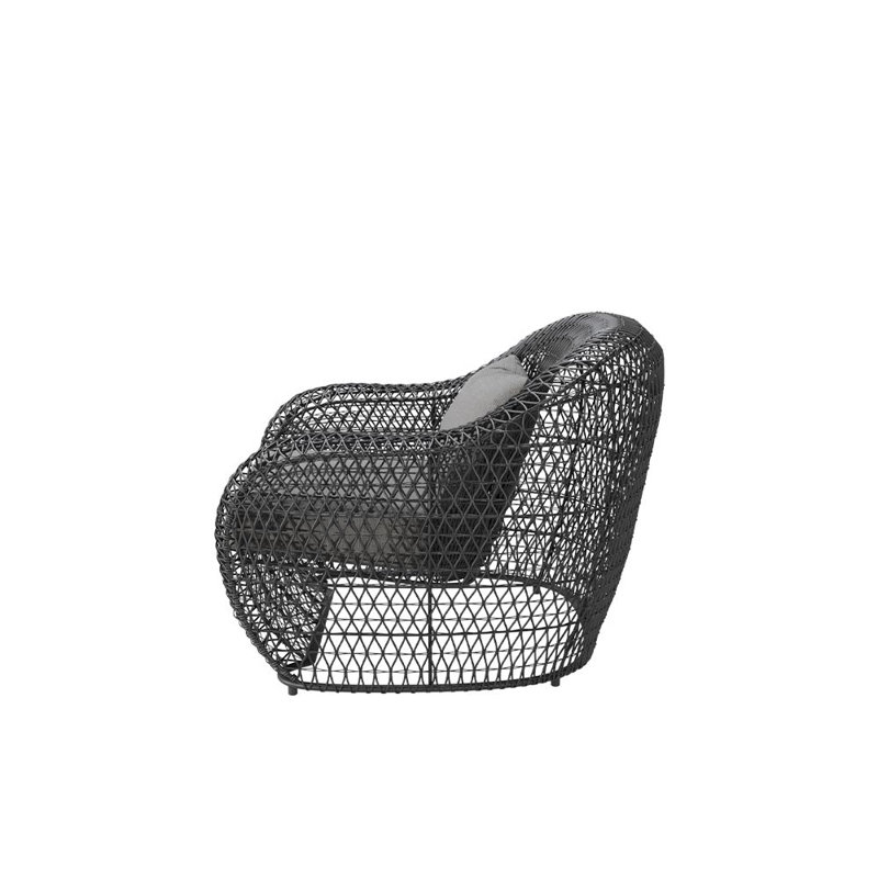 Balou Outdoor Lounge Chair, Brown