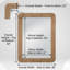Miroir d'appoint Brigita