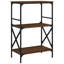 Adaisha 90.5cm H x 35cm W Metal Standard Bookcase-944439864