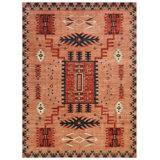 New Afghani Navajo Wool On Cotton 9Ftx12ft Clay