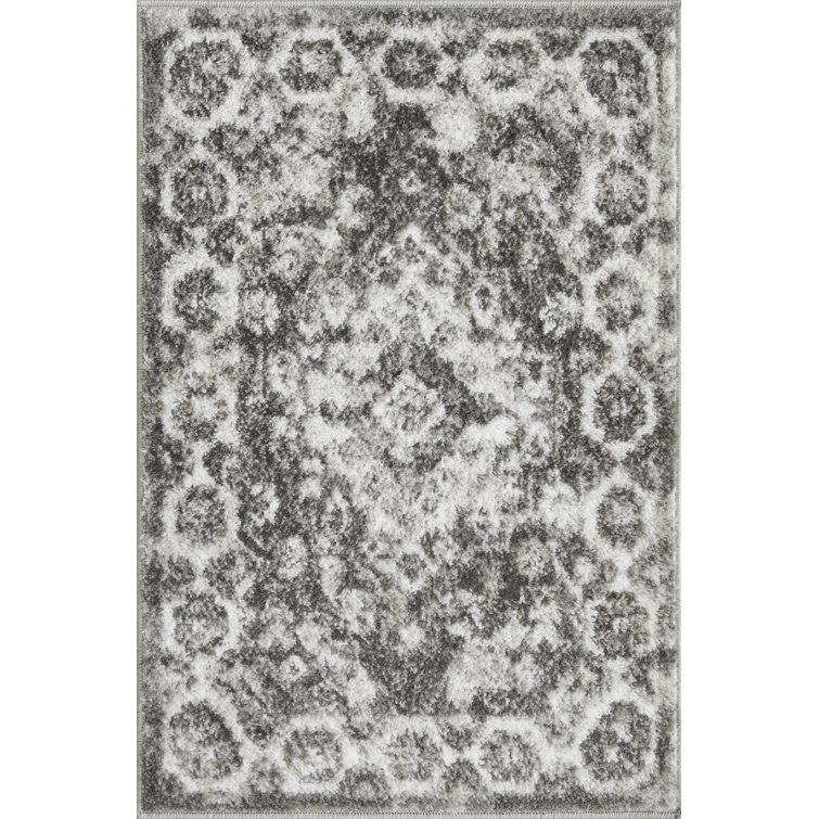 Raghdah Oriental Gray Area Rug