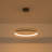 1-Light Dimmable Ring LED Chandelier