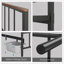 Structure de lit plateforme en métal avec tête et pied de lit, structure en métal robuste, aucun sommier tapissier requis-115693414