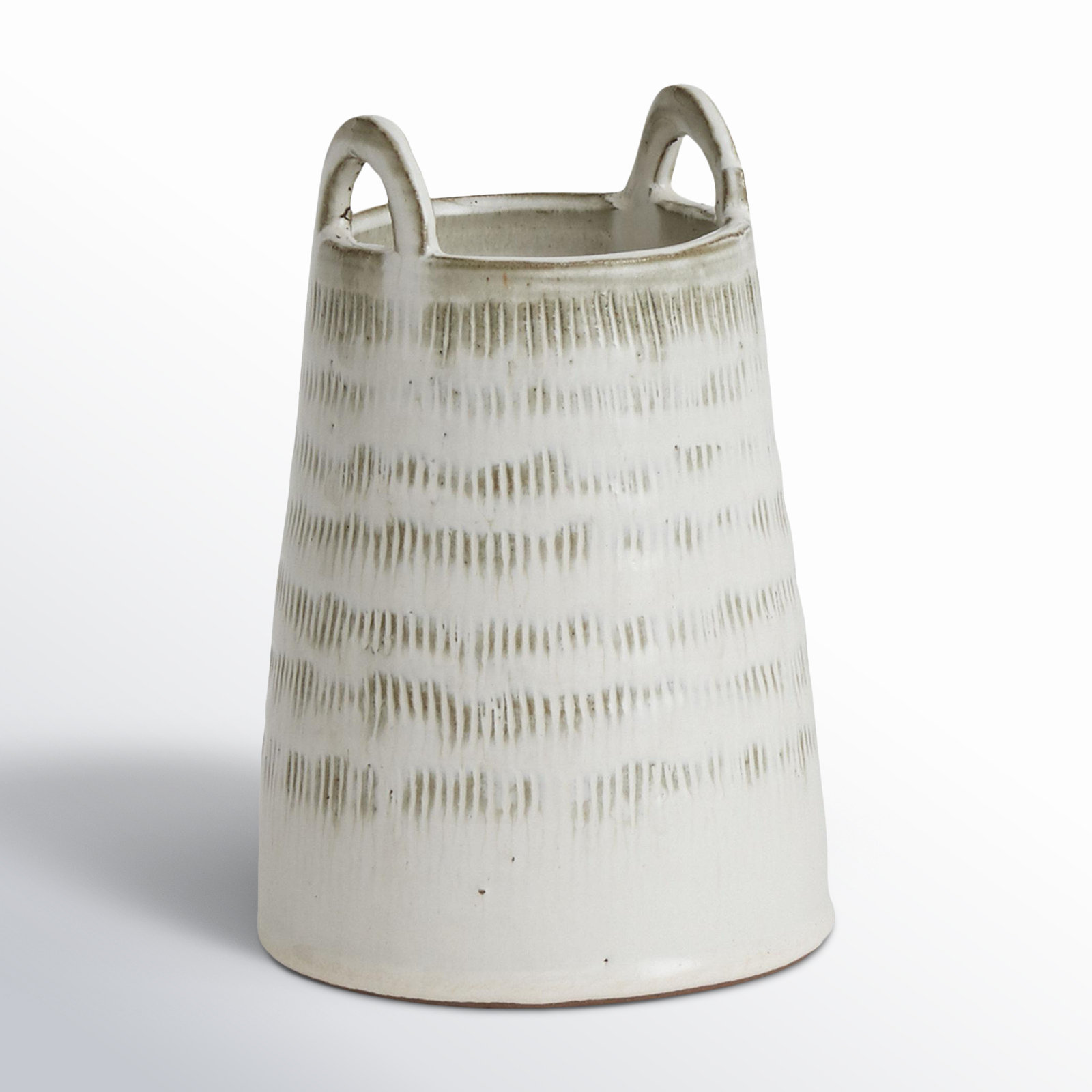 Circe 7.25'' Handmade Ceramic Table Vase