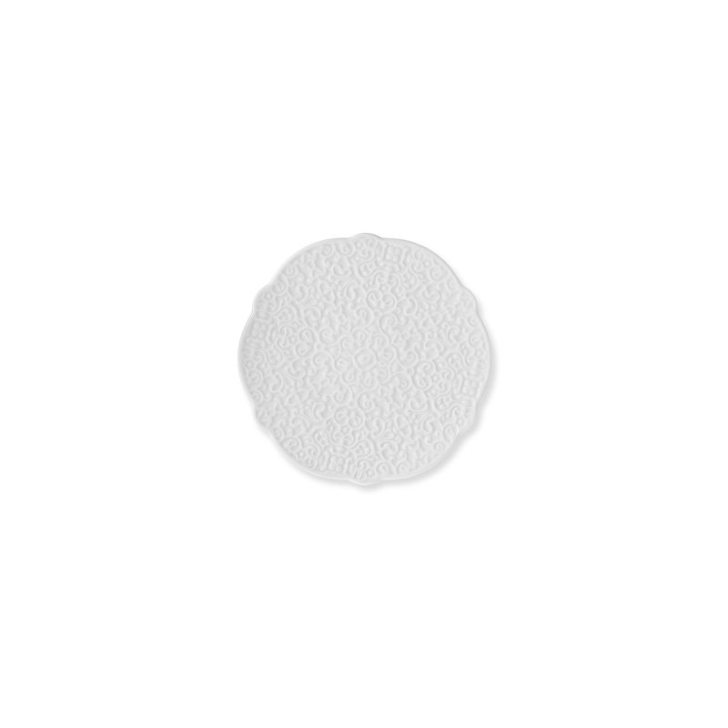Dressed Porcelain Saucer
