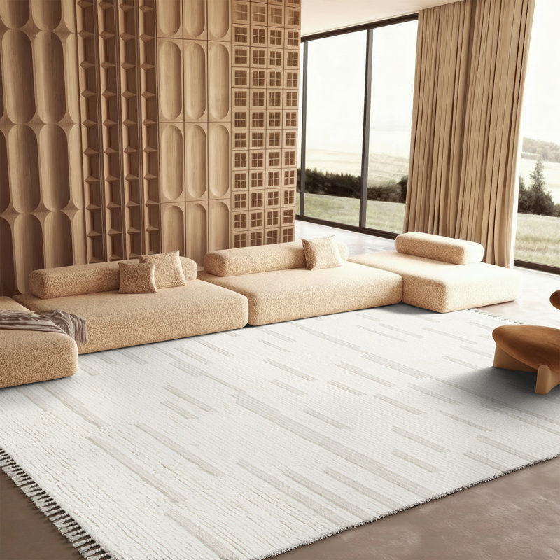 Casablanca Hand Woven Wool Rug, Rectangle 8' x 10'