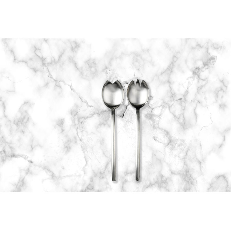 Due Stainless Steel Salad Servers