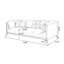 Canapé modulaire kaki en cuir véritable-109304992-109304994-109304997