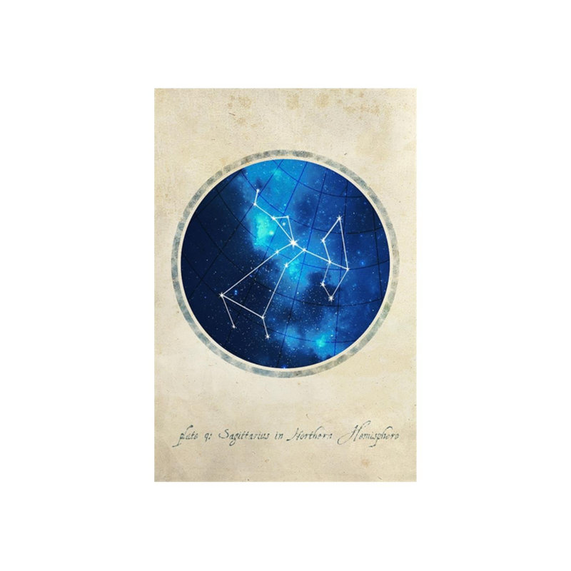 Virgo Print, 60" H x 40" W x 1.5" D, Plexi