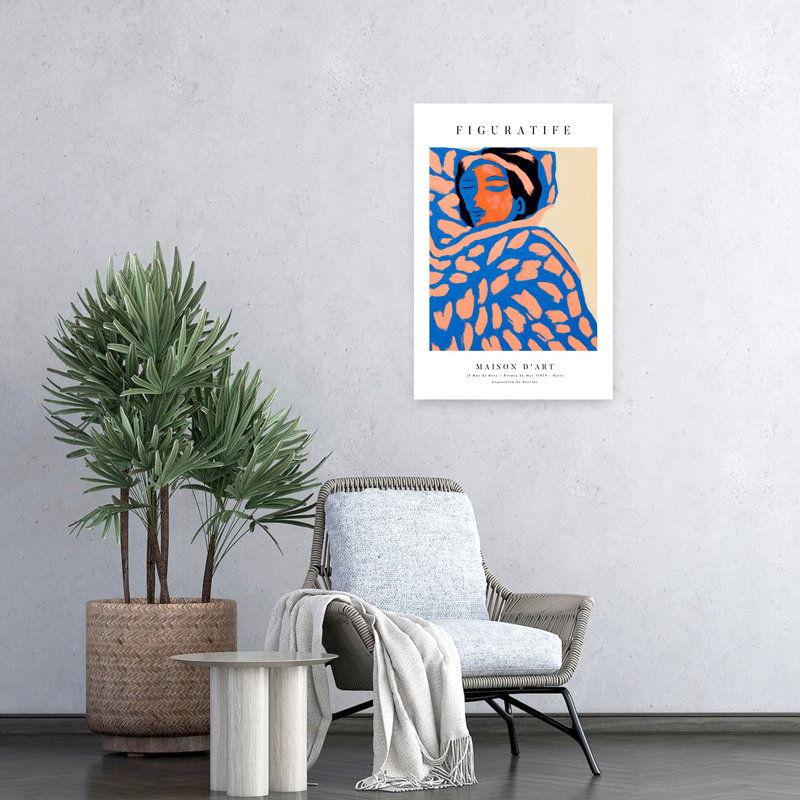 Art contemporain, art contemporain abstrait, H 24 po x l 16 po