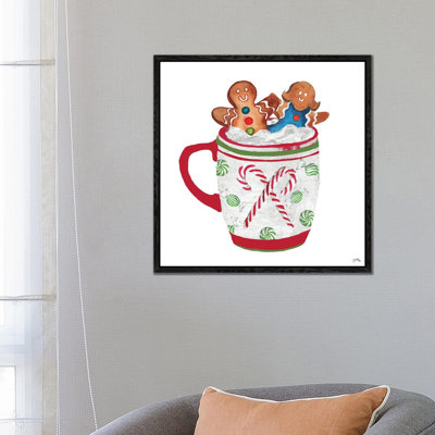 Gingerbread And A Mug Full Of Cocoa I by Elizabeth Medley - Painting on Canvas