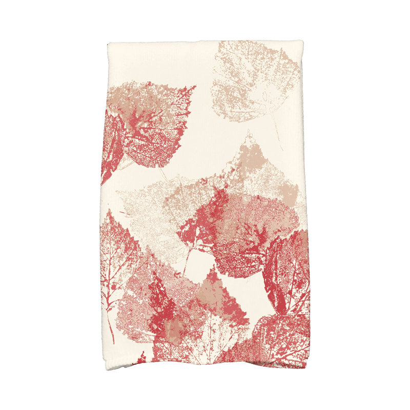 Lenard Hand Towel, Red