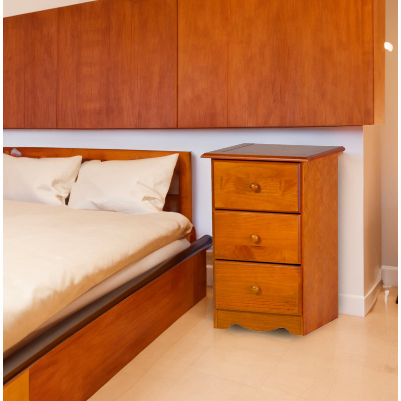 18'' W Solid Wood Nightstand