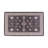 Transitional Bordered Cushioned Anti Fatigue Standing Kitchen Mat-188720194