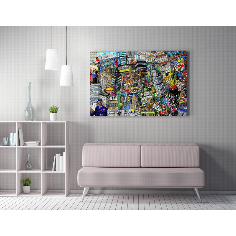 Peinture décorative sur toile