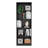 Home 4 Shelves Bookcase With Multi-Tiered Storage -Office-558513099
