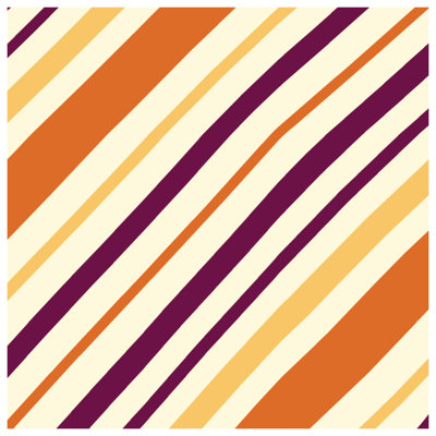 Édredon à rayures diagonales