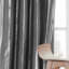 Rideau obscurcissant en imitation de taffetas de soie uni ruché Ryker pour la chambre à coucher et le salon, panneau simple pour fenêtre-583439899-583439901