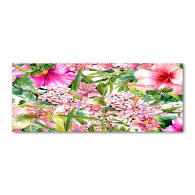 Floral Pattern - Wrapped Canvas Print