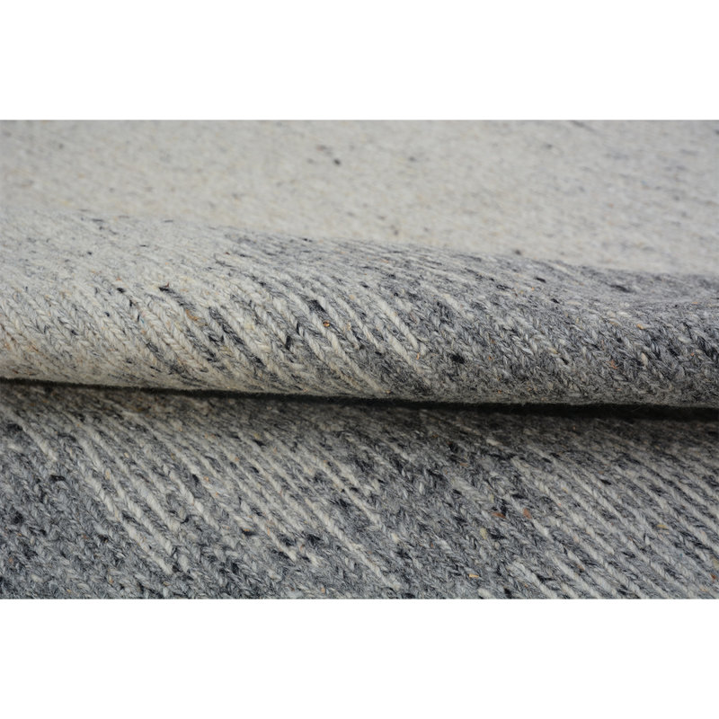 Hand Woven Wool Area Rug, Rectangle 8' x 10'