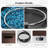 Massapequa 40.5-Inch Round Iron Propane Outdoor Fire Pit Table with Tank Cover, Lid and Rain Cover-315796517