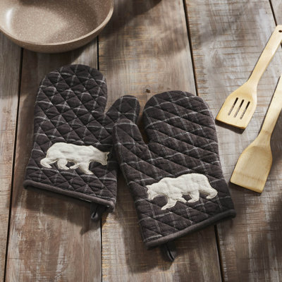 Wyatt VHC Brands Wyatt 100% Cotton Oven Mitt Set