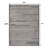 Keisha Modern Berber Stripe Gray/Cream Rug-1341549503