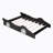 Bunk Bed Set With Ladder And Guardrails, Rustic Pine Wood And MDF-613585133-613585132